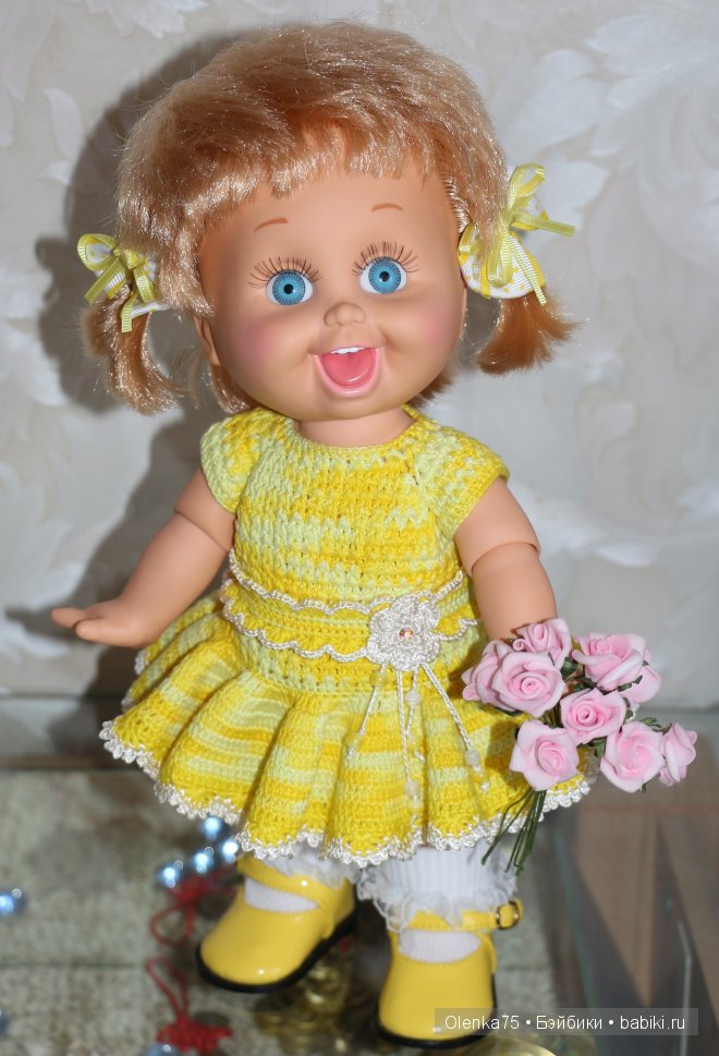 Наташкина радость! Galoob Baby Face doll (фото 9)