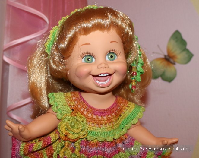 Наташкина радость! Galoob Baby Face doll