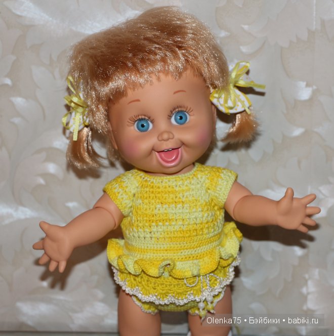 Наташкина радость! Galoob Baby Face doll (фото 8)