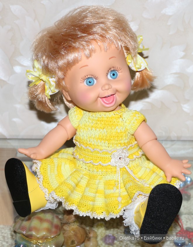 Наташкина радость! Galoob Baby Face doll