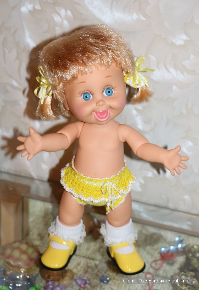 Наташкина радость! Galoob Baby Face doll (фото 7)