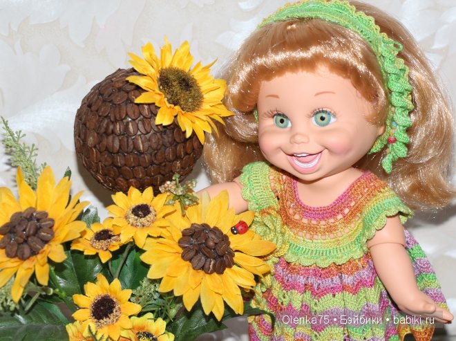 Наташкина радость! Galoob Baby Face doll