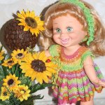 Наташкина радость! Galoob Baby Face doll