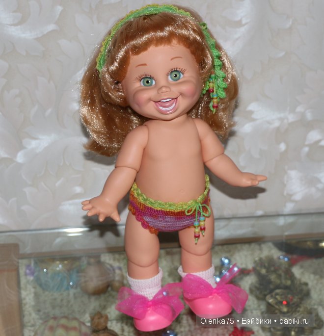 Наташкина радость! Galoob Baby Face doll