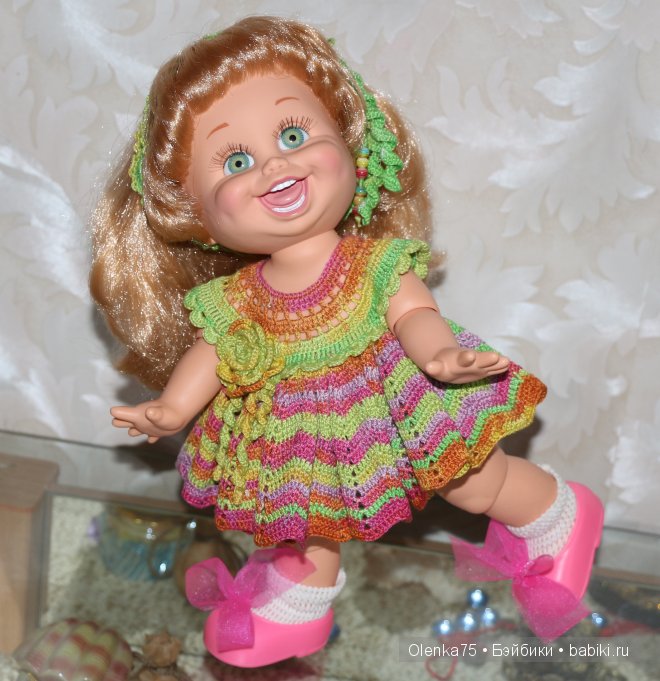 Наташкина радость! Galoob Baby Face doll (фото 10)