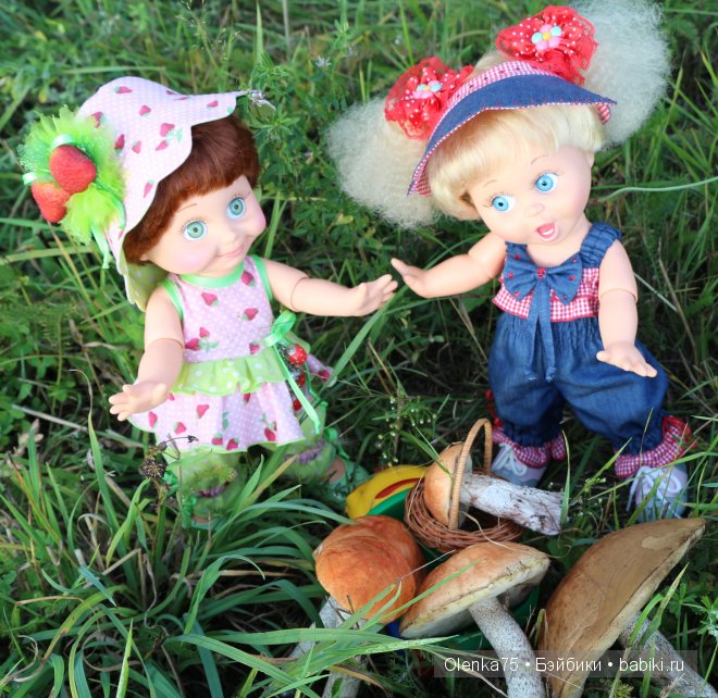 История о том, как Шерри и Сьюзи отправились за грибами (Galoob Baby Face)