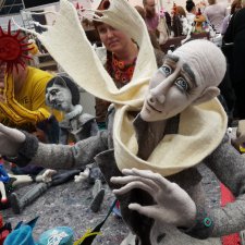 Международный салон кукол на Тишинке октябрь 2016. Фото