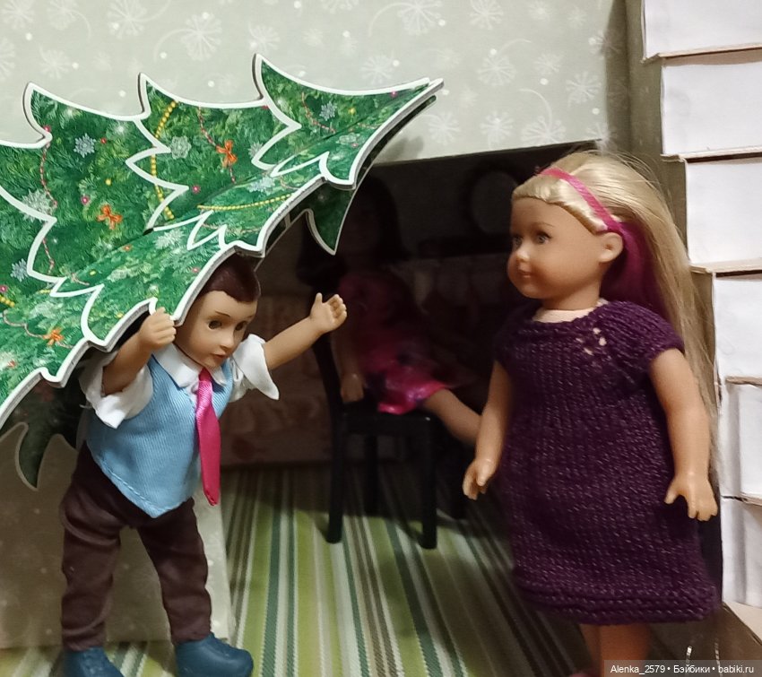 Новый год у АГ — American Girl Mini: Куклы 16 см (фото 5)