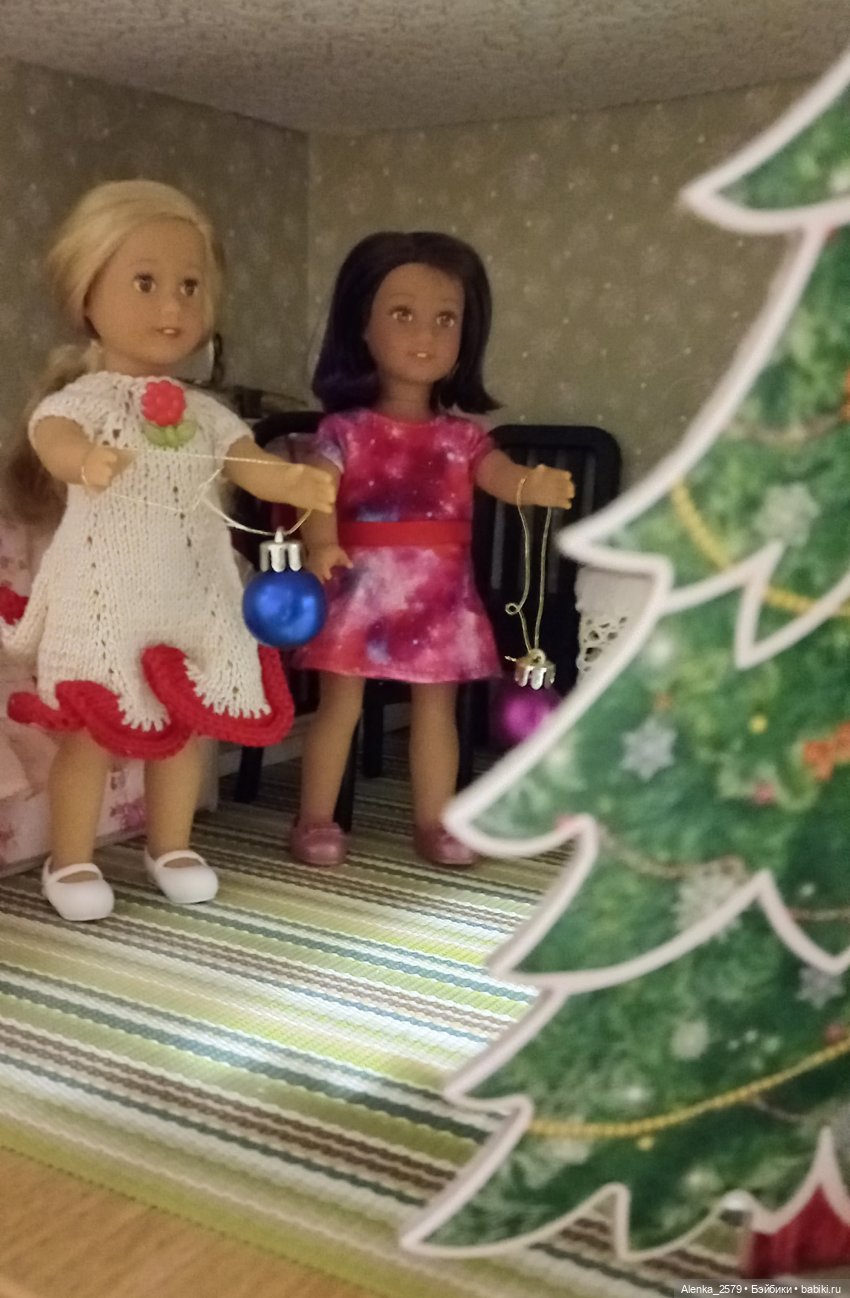 Новый год у АГ — American Girl Mini: Куклы 16 см (фото 10)