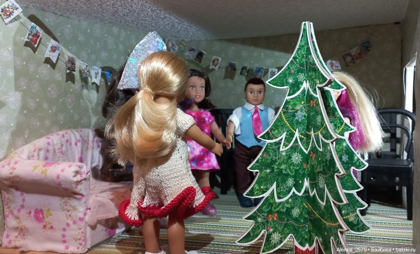 Новый год у АГ — American Girl Mini: Куклы 16 см