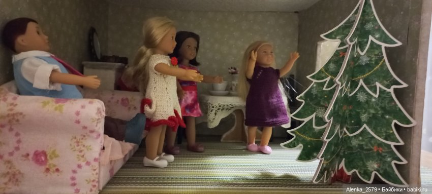 Новый год у АГ — American Girl Mini: Куклы 16 см (фото 9)