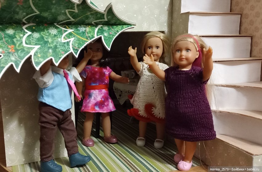 Новый год у АГ — American Girl Mini: Куклы 16 см (фото 6)