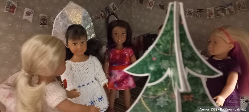 Новый год у АГ — American Girl Mini: Куклы 16 см