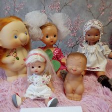 Компания кукол детства