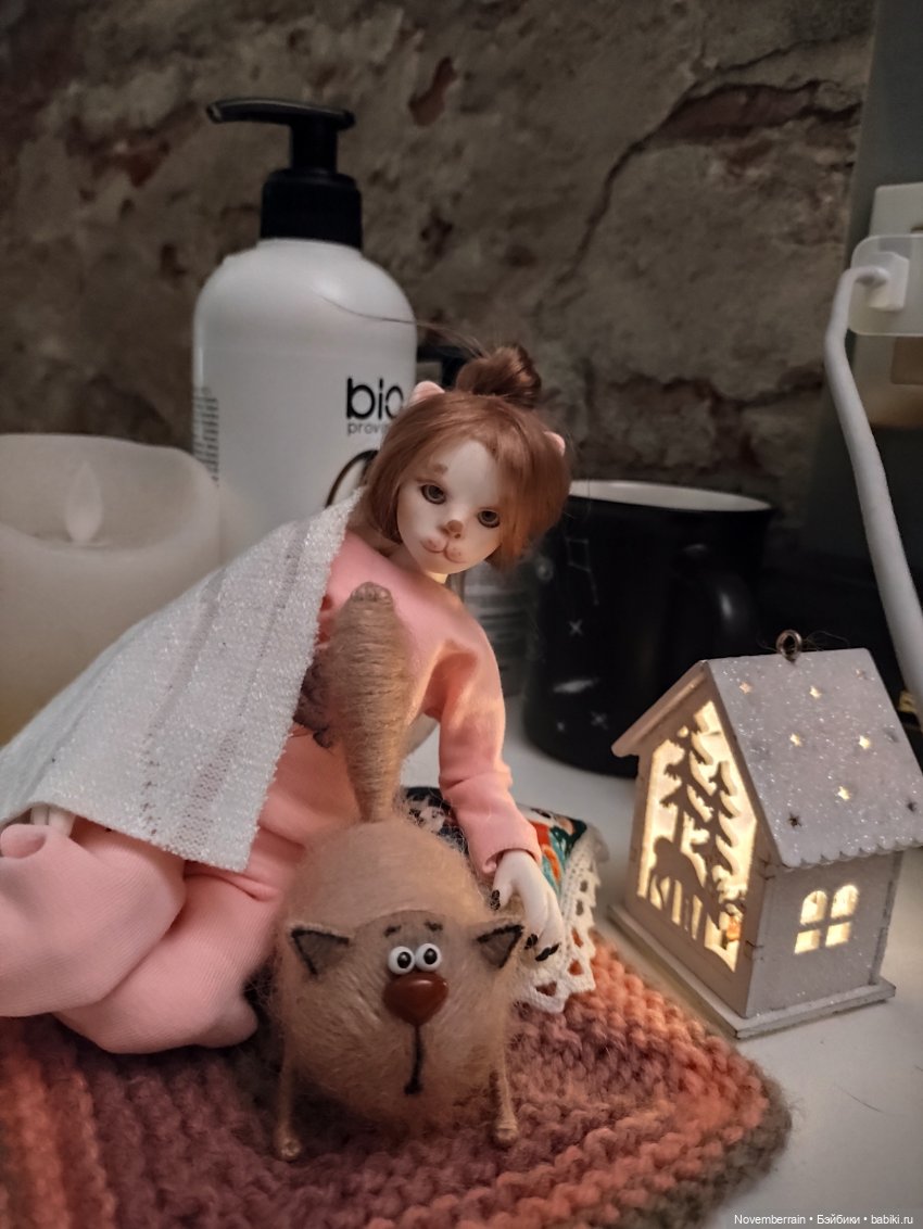 Вредная кошка — Домашние фото авторских кукол: личные коллекции (фото 3)