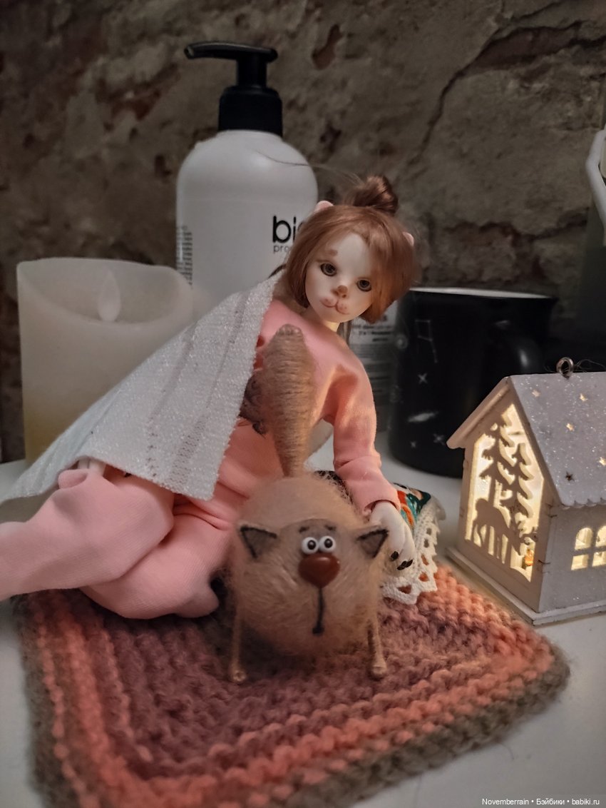 Вредная кошка — Домашние фото авторских кукол: личные коллекции (фото 2)