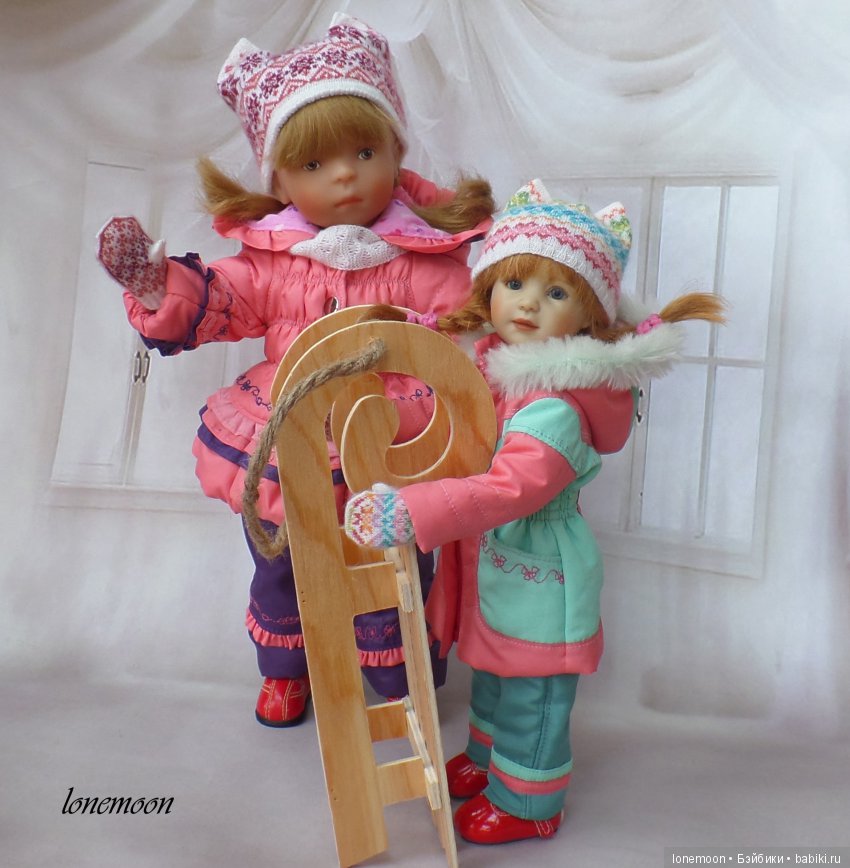 На прогулку — Куклы Heidi Plusczok (Хайди/Хейди Плюсчок) — фото