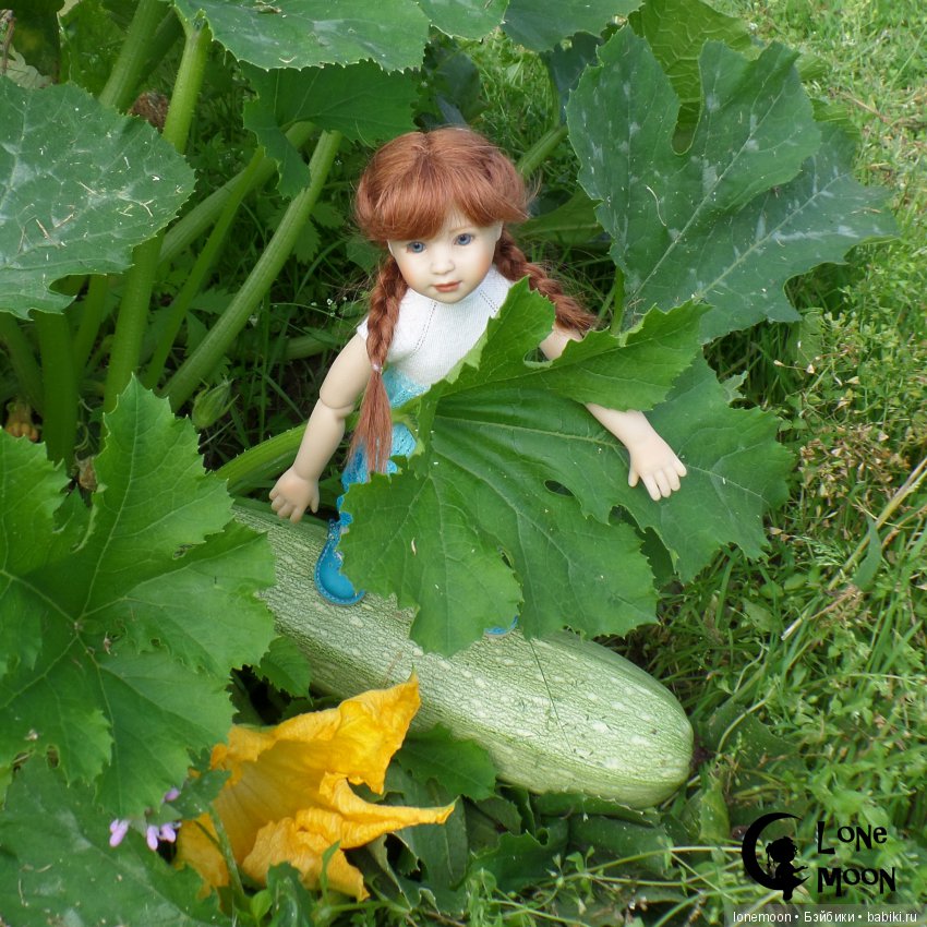 Осенняя прогулка — Куклы Heidi Plusczok (Хайди/Хейди Плюсчок) — фото