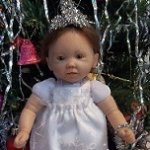 Снежинка. Авторская кукла Горчаковской Анны