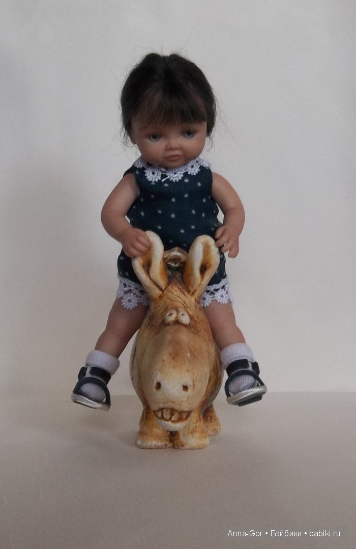 Девочка-Дюймовочка. Авторская кукла Горчаковской Анны (фото 9)