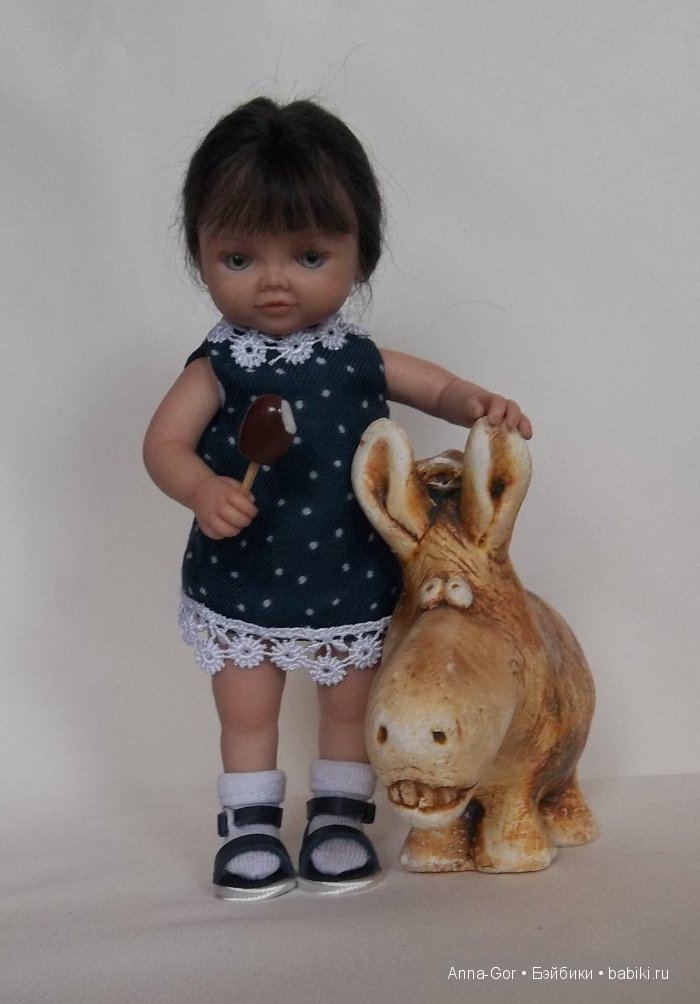 Девочка-Дюймовочка. Авторская кукла Горчаковской Анны (фото 10)