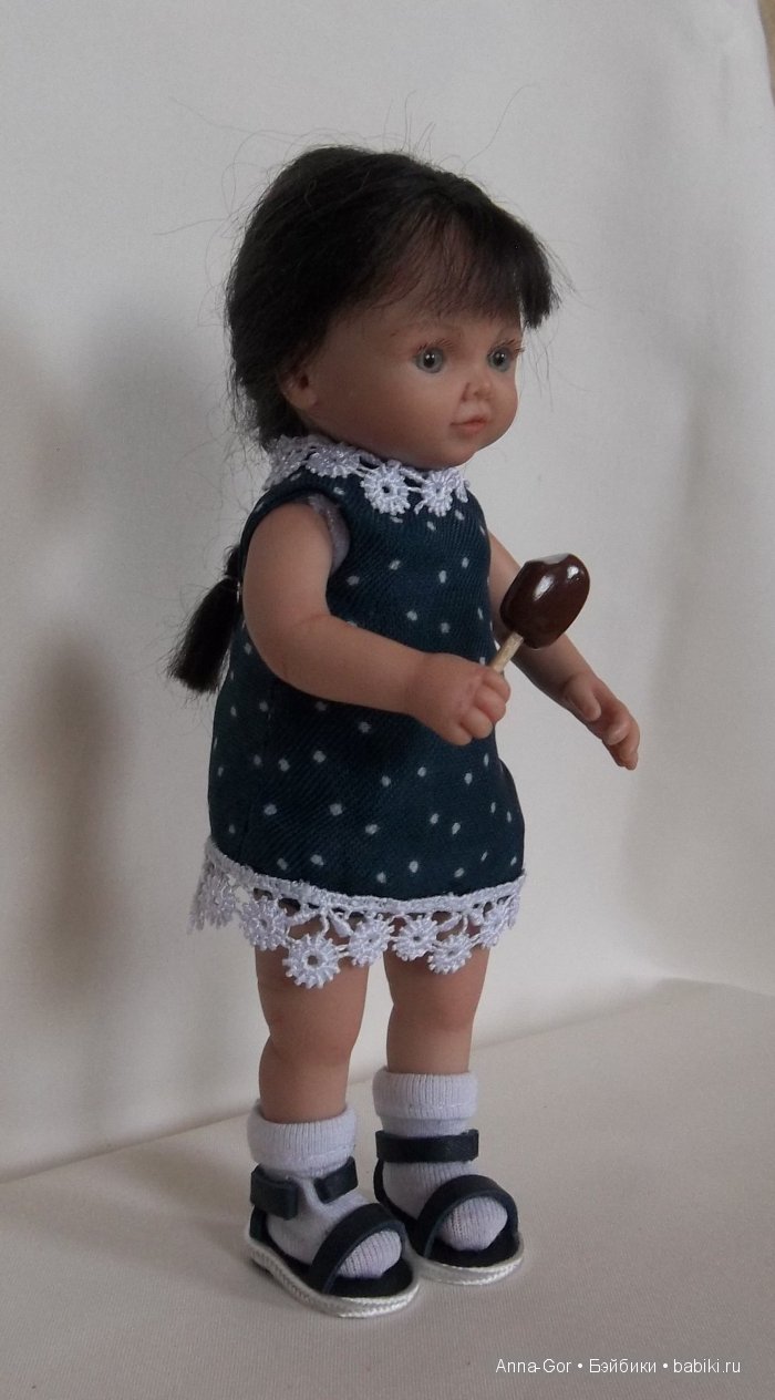 Девочка-Дюймовочка. Авторская кукла Горчаковской Анны (фото 3)