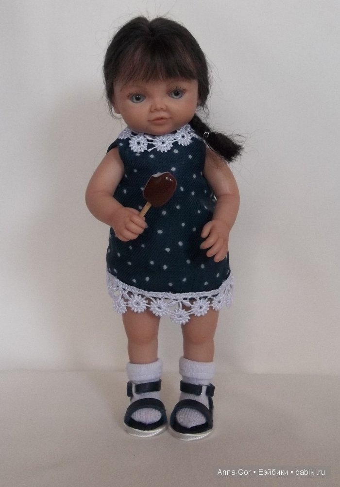 Девочка-Дюймовочка. Авторская кукла Горчаковской Анны