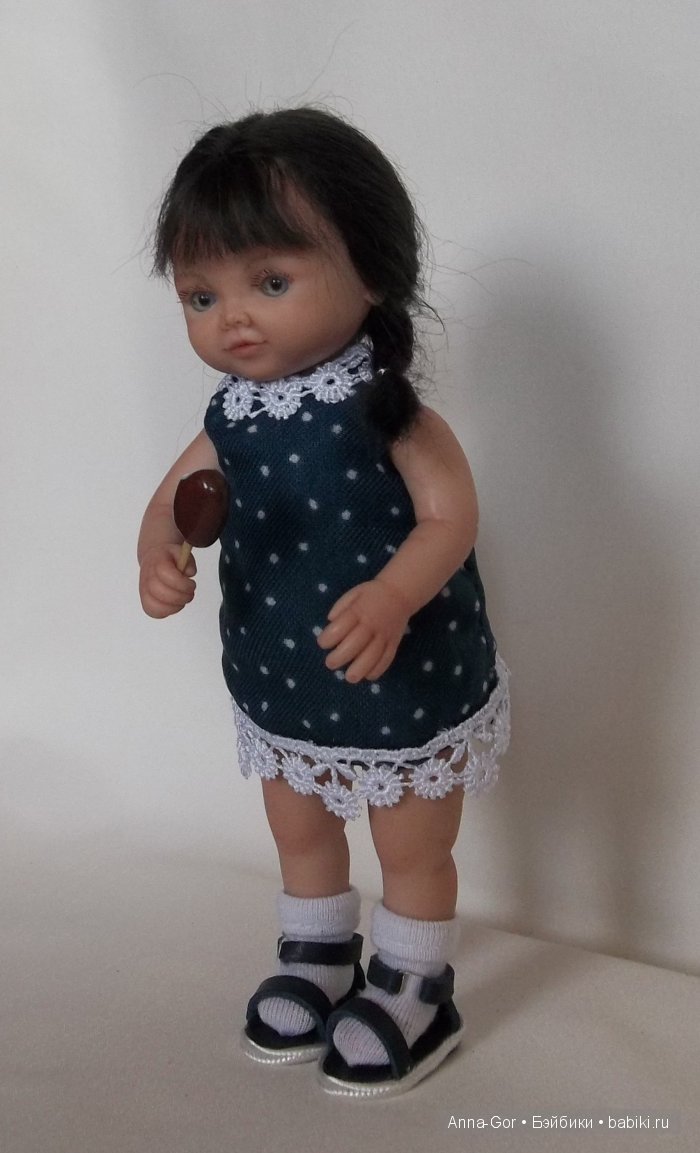 Девочка-Дюймовочка. Авторская кукла Горчаковской Анны (фото 2)