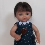 Девочка-Дюймовочка. Авторская кукла Горчаковской Анны