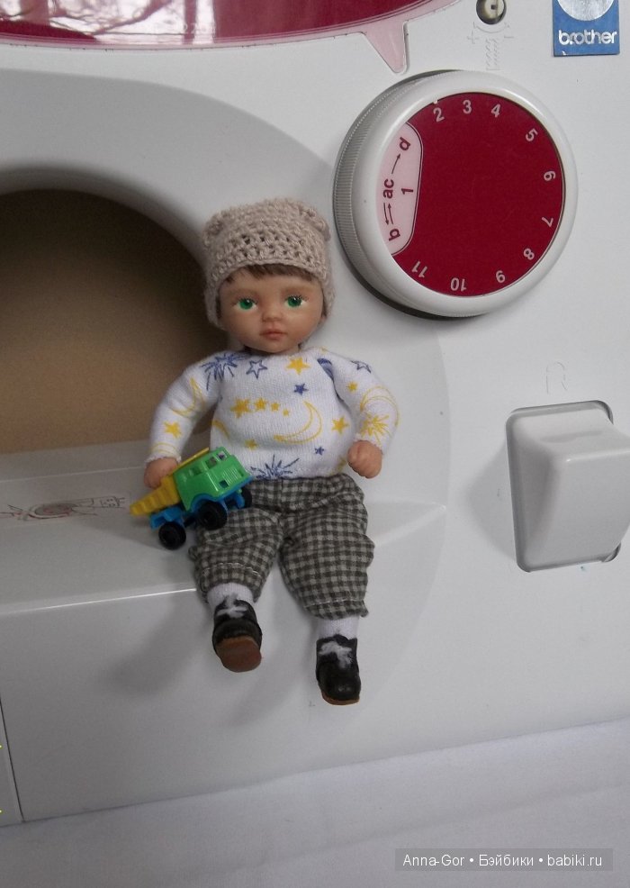 Васенька. Авторская кукла Горчаковской Анны