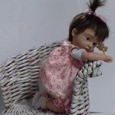 Вика. Авторская кукла Горчаковской Анны