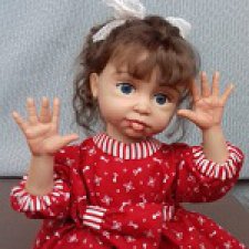 Мамино Счастье. Авторская кукла Горчаковской Анны