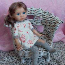 Катя. Авторская кукла Горчаковской Анны