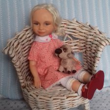 Света. Авторская кукла Горчаковской Анны