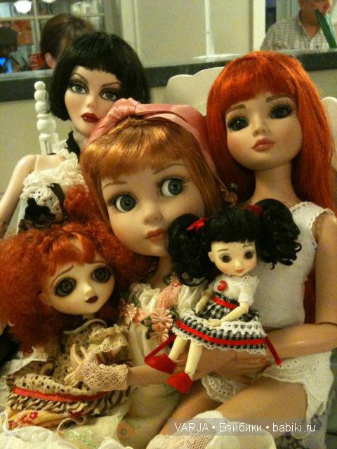 Очаровательные куколки с кокетливыми подвижными глазками - Patience. Robert Tonner