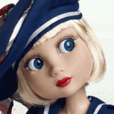 Очаровательные куколки с кокетливыми  подвижными глазками - Patience.  Robert Tonner.