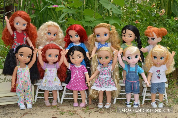 Принцессы Диснея - Disney Animators'. Сравнение кукол разных выпусков. Часть II