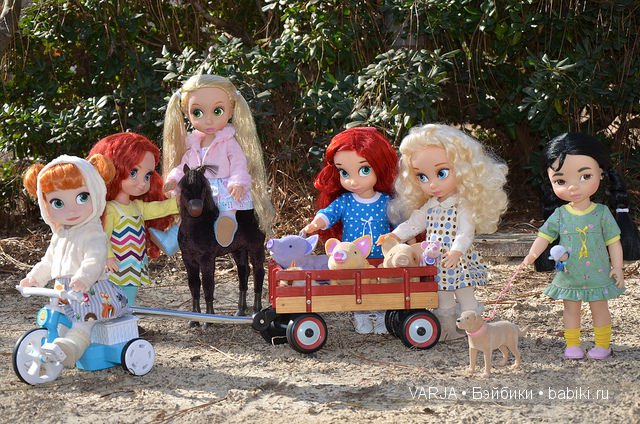 Принцессы Диснея - Disney Animators'. Сравнение кукол разных выпусков. Часть II