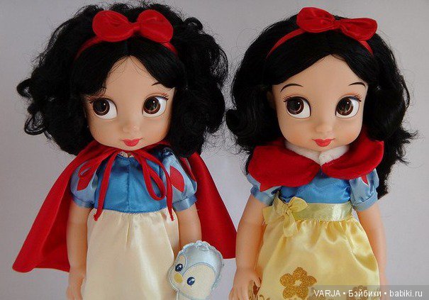 Принцессы Диснея - Disney Animators'. Сравнение кукол разных выпусков. Часть II (фото 8)