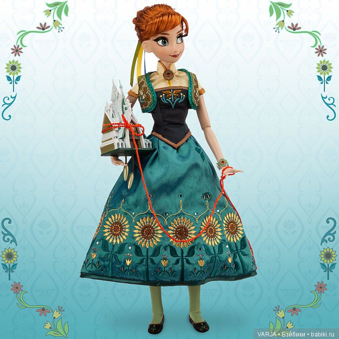 Модные куклы disney анна или эльза северное сияние
