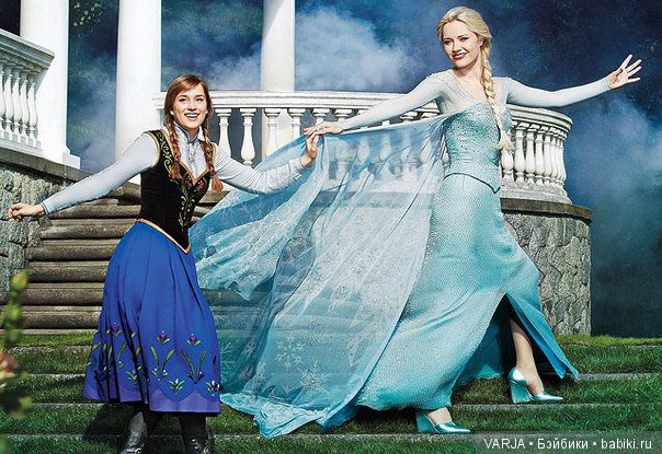 Модные куклы disney анна или эльза северное сияние