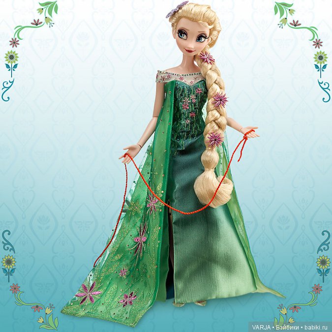 Модные куклы disney анна или эльза северное сияние