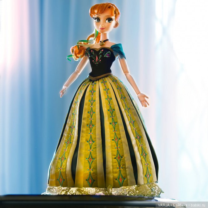 Модные куклы disney анна или эльза северное сияние