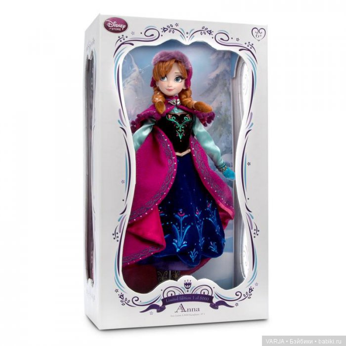 Модные куклы disney анна или эльза северное сияние