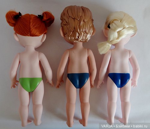 Принцессы Диснея - Disney Animators'. Сравнение кукол разных выпусков. Часть II