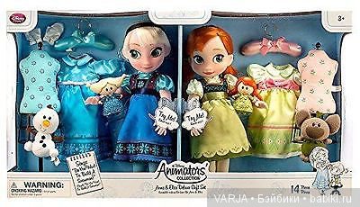 Модные куклы disney анна или эльза северное сияние