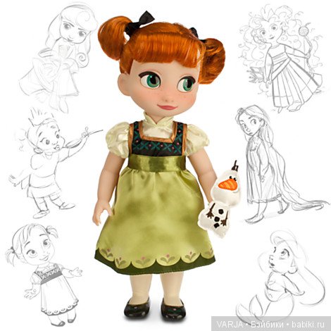 Модные куклы disney анна или эльза северное сияние