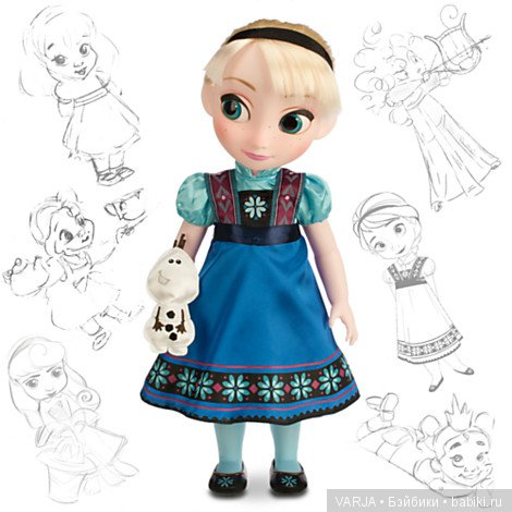 Модные куклы disney анна или эльза северное сияние