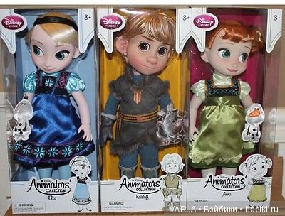 Модные куклы disney анна или эльза северное сияние
