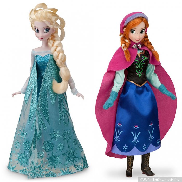 Модные куклы disney анна или эльза северное сияние